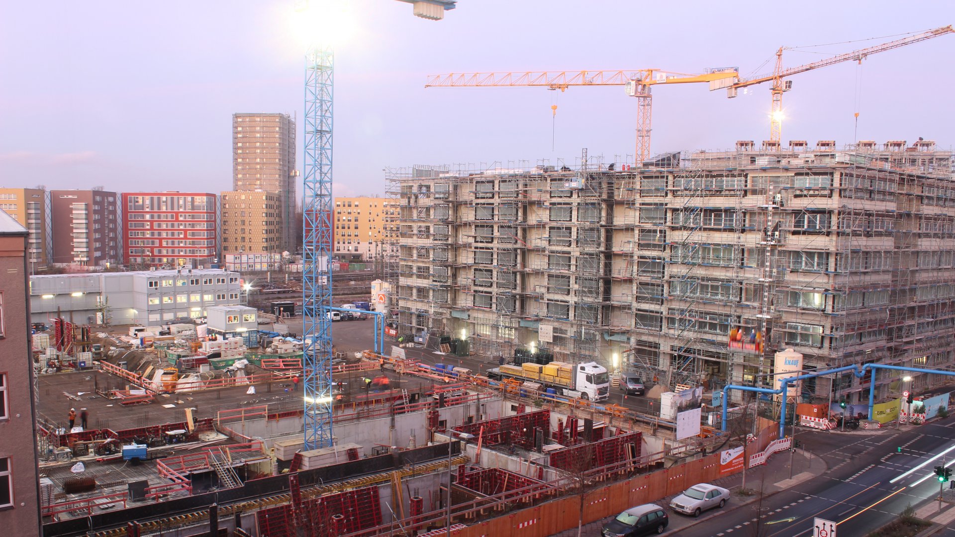 Documentación de construcción de lapso de tiempo