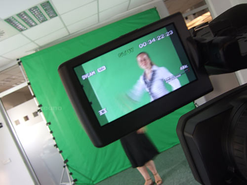 Fotos mit Green Screen