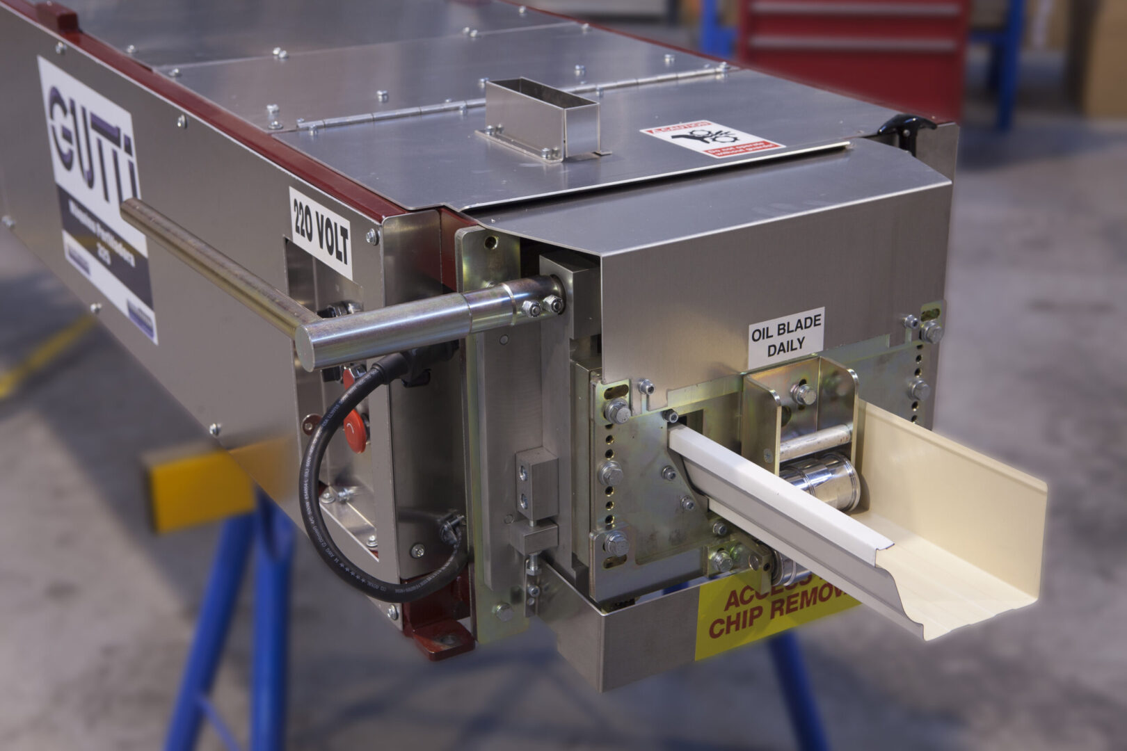 Fotografía técnica de máquinas