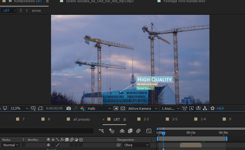 Vídeo time-lapse de postproducción